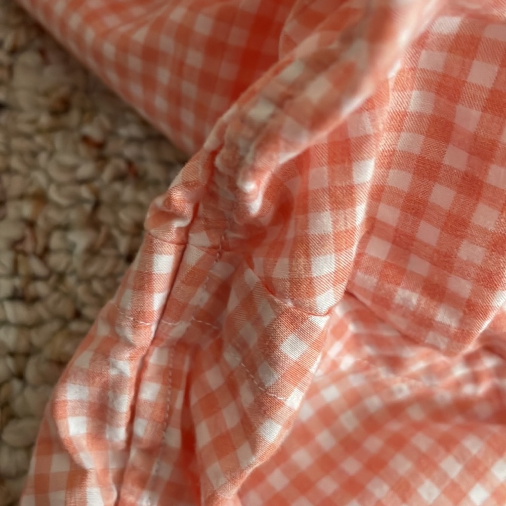Light Pink Checkered Button Down Shirt - image 7